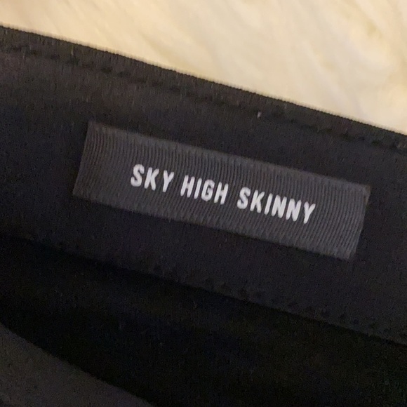 Torrid Black Sky High Skinny Premium Distressed Jeans - Picture 8 of 9